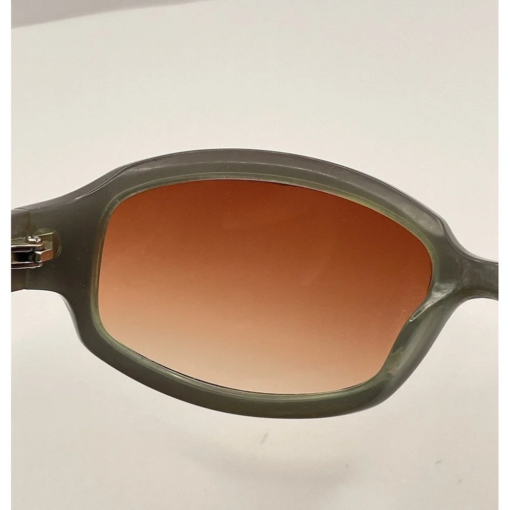 SAMA WOMEN'S SUNGLASSES MINI GRY MADE IN JAPAN BROWN GRAY COMBO SIZE‎ 54-17-120